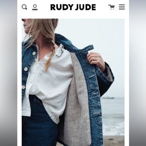 ISO RUDY JUDE SHETLAND WOOL LINED COAT